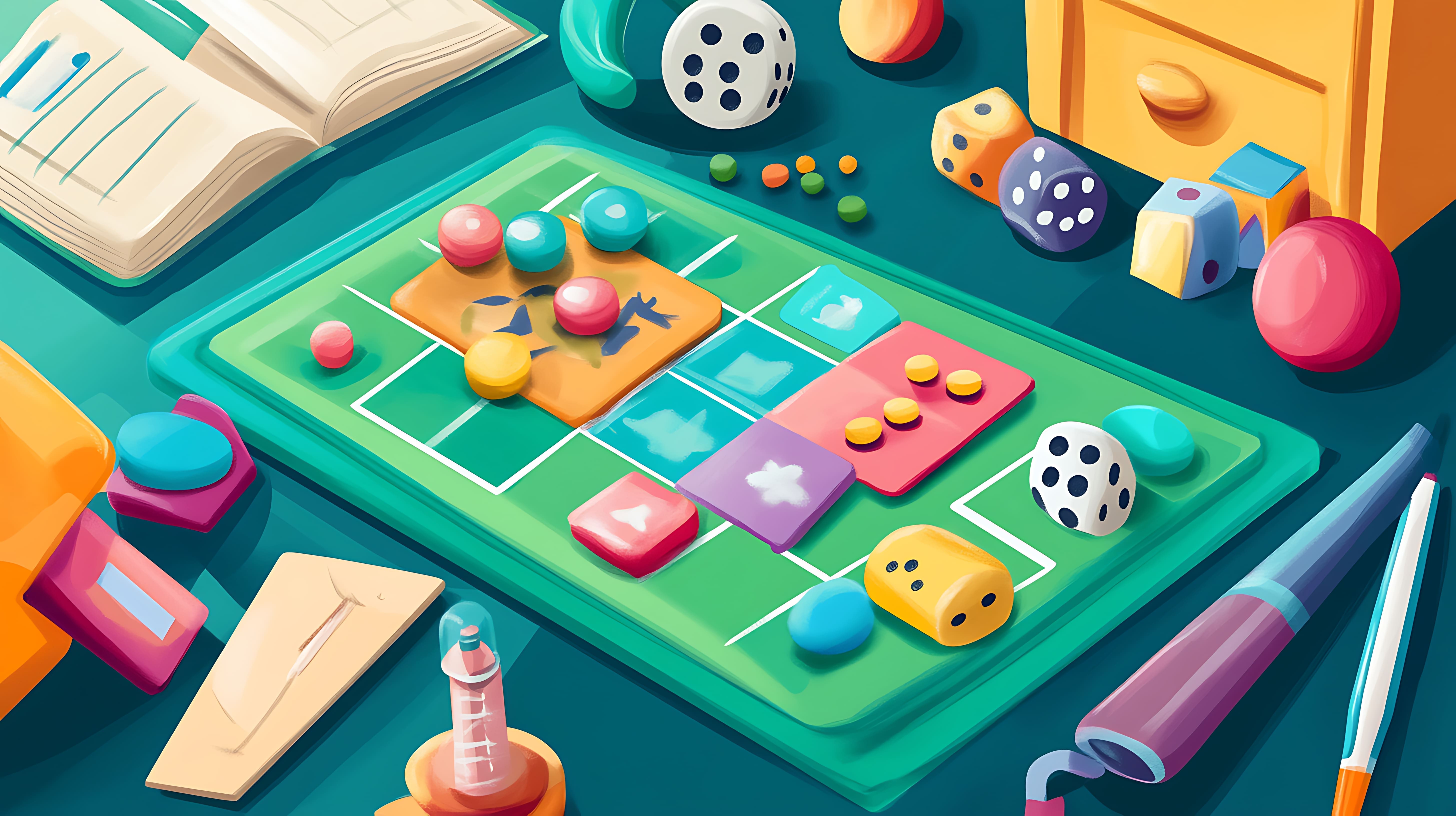 Educational board game for schools